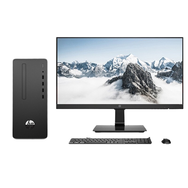 惠普台式电脑desktop i5-9500 8g 256g 21.5显示器