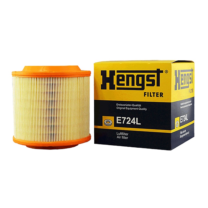 汉格斯特(hengst)空气滤E724L适配奥迪A8L 5.2/6.0L(底盘4E)