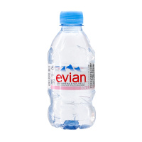 法国原装进口依云(evian)天然矿泉水 330ml*24瓶 整箱