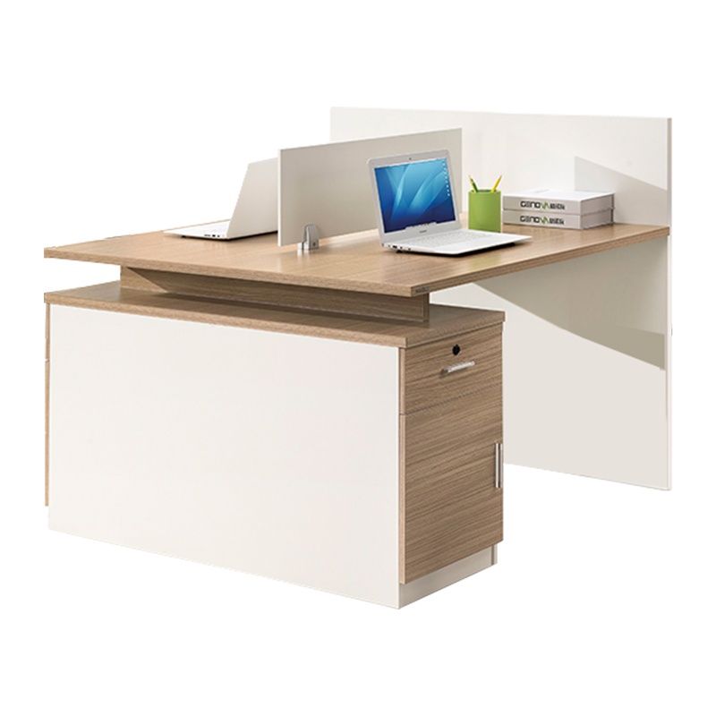 质凡职员办公桌简约现代2人位办公家具