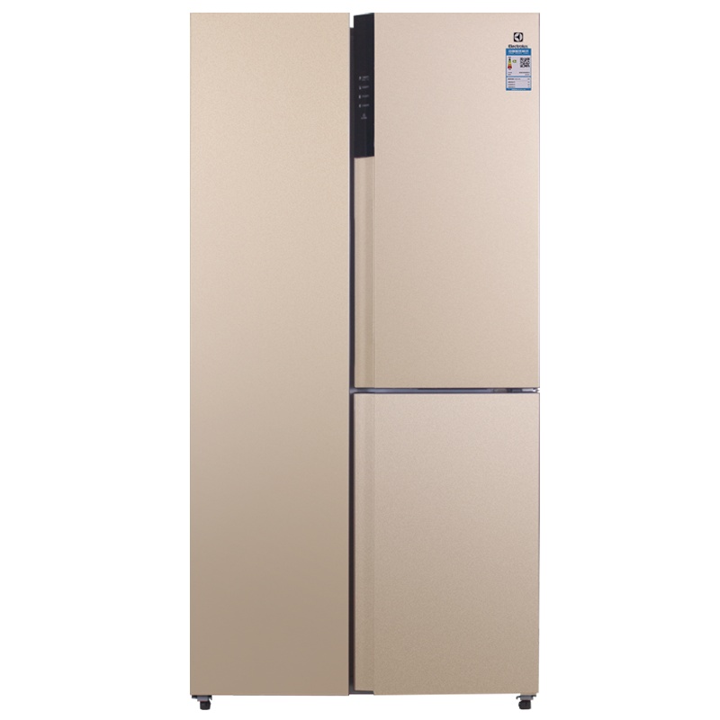 伊莱克斯 421升T型对开门多门 风冷无霜 变频 冰箱家用大容量 电脑控温 节能省电低噪环保电冰箱ESE4108TA