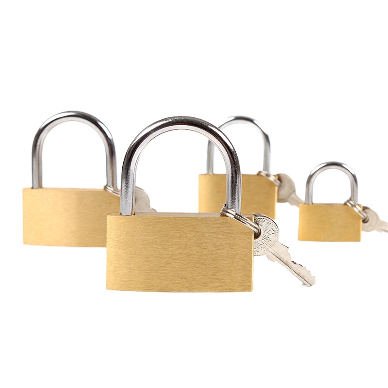 赛拓(SANTO) 0056 黄铜挂锁 仓库锁 大门锁 宿舍锁 抽屉旅行箱包锁