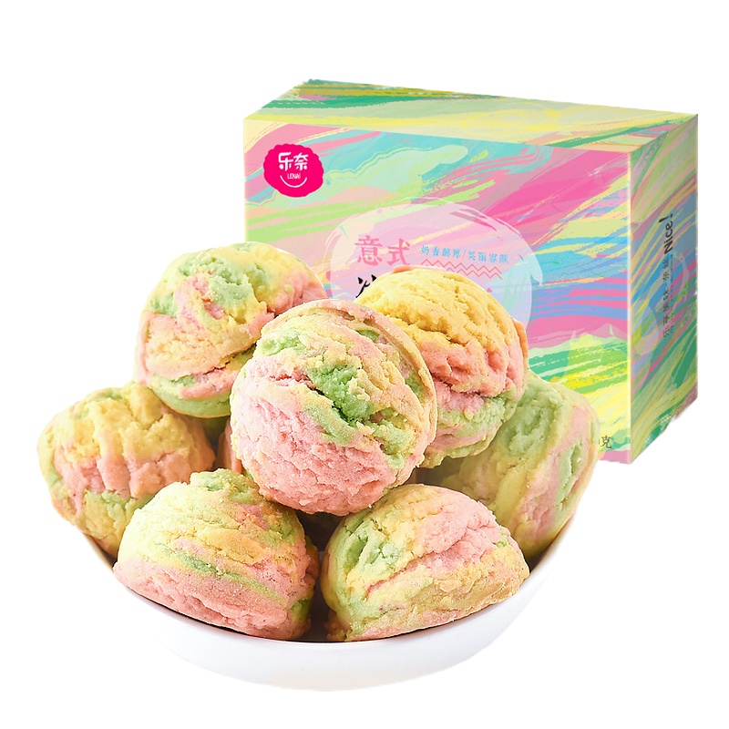 乐奈 冰淇淋曲奇120g