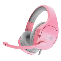 极度未知(HyperX )毒刺幸运粉 游戏耳机 头戴式电脑耳机 办公耳机 switch游戏耳机