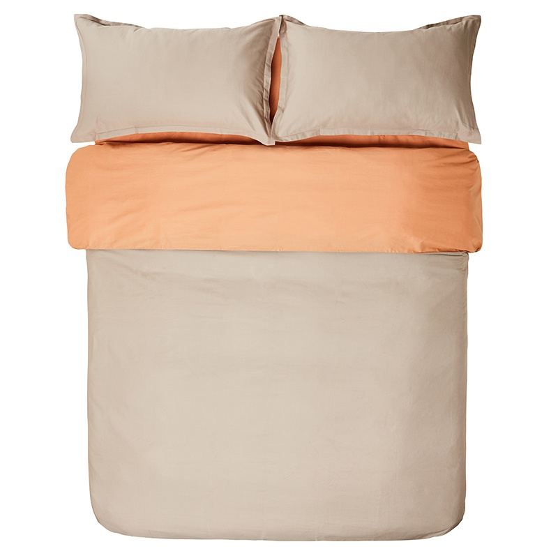 苏宁极物 床上用品全棉自由派 素色四件套