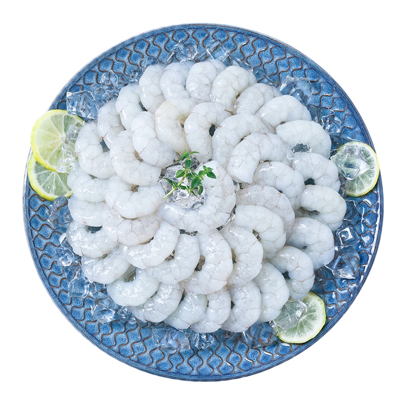 新虹寶 国产 鲜冻白虾仁(小号)200g/袋 31-40只 新鲜 青虾仁 冷冻 翡翠虾仁 ASC认证 海鲜水产
