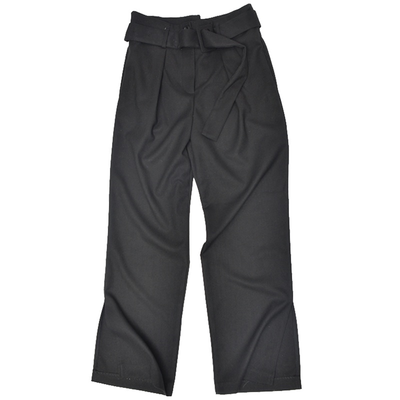 胖妹妹mm宽松时髦休闲阔腿裤2019新款秋冬季大码女装瘦腿显瘦长裤