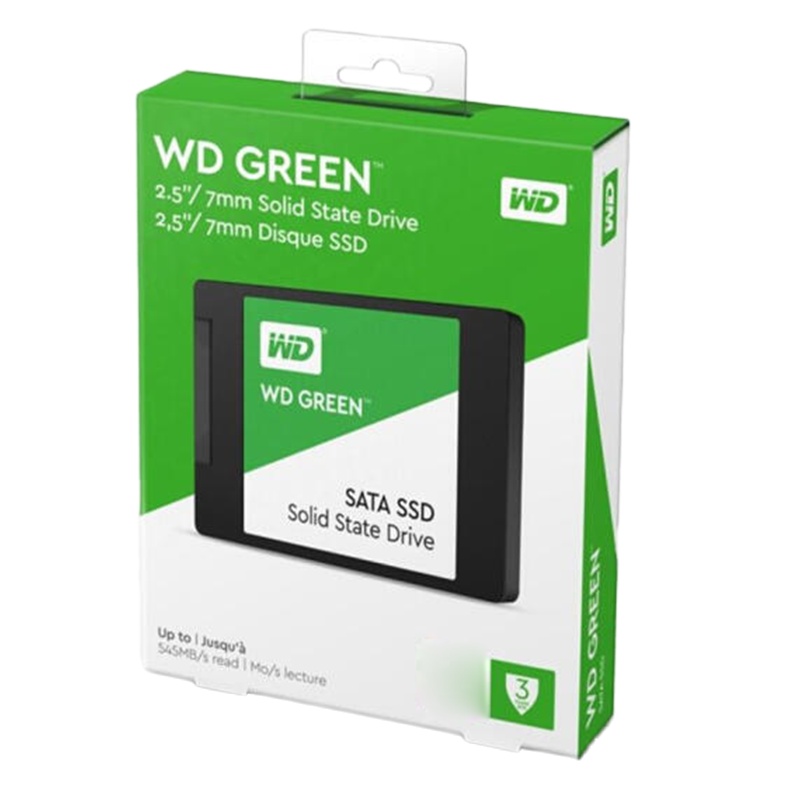 西部数据(WD) 120G 固态硬盘 WDS120G2G0A Green系列