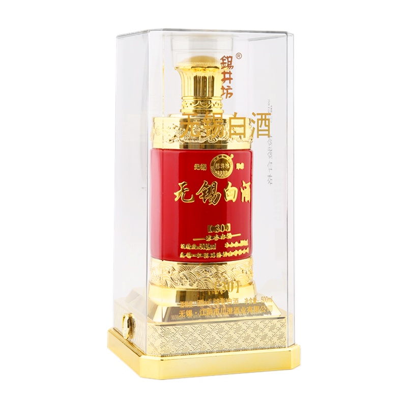 六瓶 锡井坊真纯粮无锡白酒地道无锡味特曲浓香型白酒42度