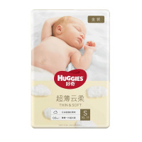 好奇(Huggies)金装纸尿裤小码S70片[4-8kg]婴儿尿不湿 男女宝宝腰贴型尿裤 超薄干爽 柔软亲肤 官方原装