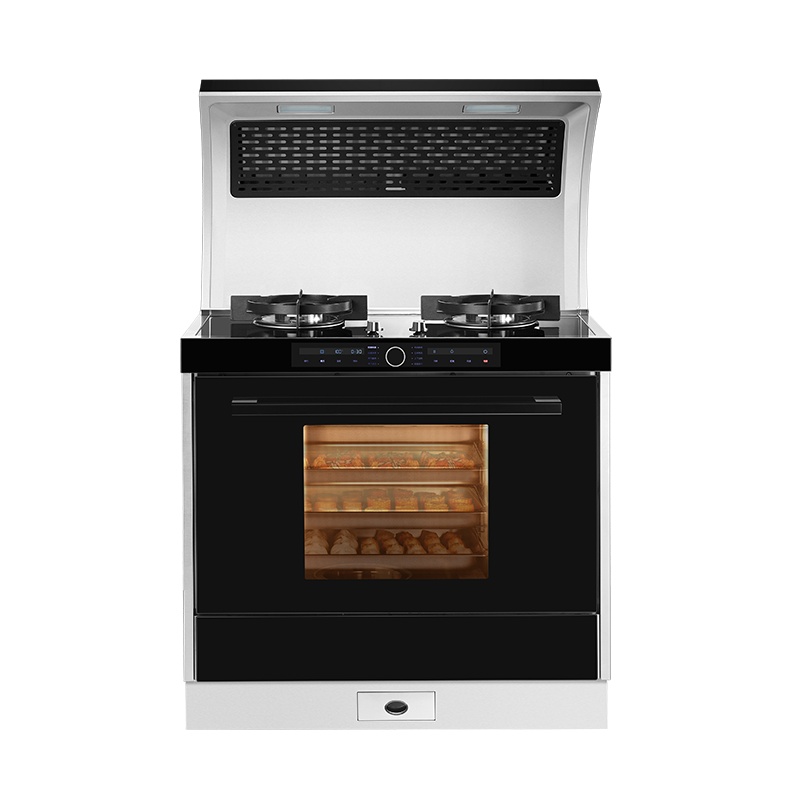 MARSSENGER/火星人 E2B/C01蒸烤一体集成灶 侧吸抽油烟机烟灶套装