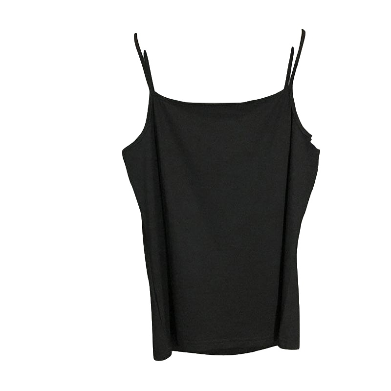 2019背心女大码韩版修身型性感百搭学生小吊带内搭棉打底衫薄款夏上衣 臻依缘