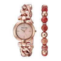 安妮克莱因（ANNE KLEIN）魅力潮流系列手链套装潮流简约时尚石英女士腕表AK/2836SUNS