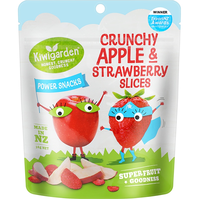 冻干果蔬脆(苹果草莓)14g*3 孕婴童糕点类
