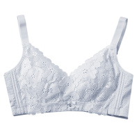 ENK内衣2021年新款大胸显小轻薄透气舒适无钢圈收副乳女士文胸罩