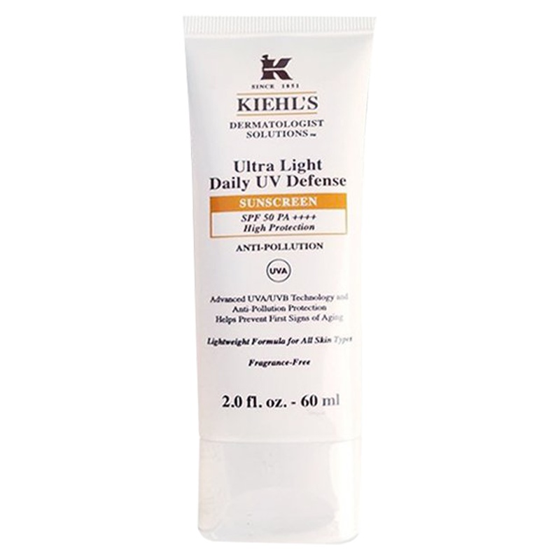 Kiehl's科颜氏 焕白双效清爽隔离乳SPF50+++ 60ml 防晒霜