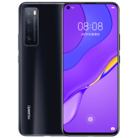 华为(HUAWEI) 华为Nova7 5G 全网通版 8GB+128GB 亮黑色 6400万后置四摄 5G SoC芯片 OLED极点全面屏 移动联通电信全网通5G手机