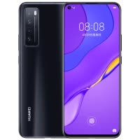华为(HUAWEI) 华为Nova7 5G 全网通版 8GB+128GB 亮黑色 6400万后置四摄 5G SoC芯片 OLED极点全面屏 移动联通电信全网通5G手机