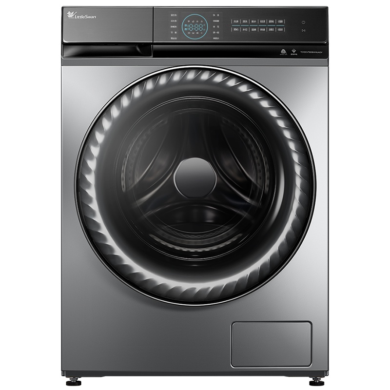小天鹅(Little Swan) 10公斤 滚筒全自动洗衣机 智能家电 水魔方护形护色 TG100VT808WMUADY