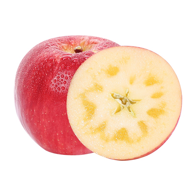 [鲜贝达]新疆阿克苏苹果4.5斤大果[单果80mm以上] 坏果包赔