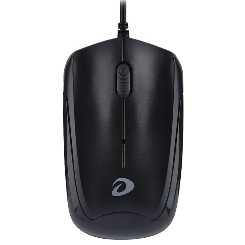 达尔优 LM101游戏鼠标有线静音办公舒适USB即插即用台式电脑笔记本商务通用光电机械女生男生苹果华硕联想