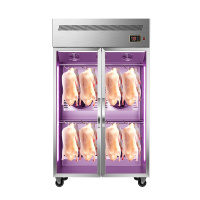 猛世智能晾鸭柜商用烤鸭晾胚保鲜柜烧鸭烧鹅烧腊晾胚柜柜 智能款双门
