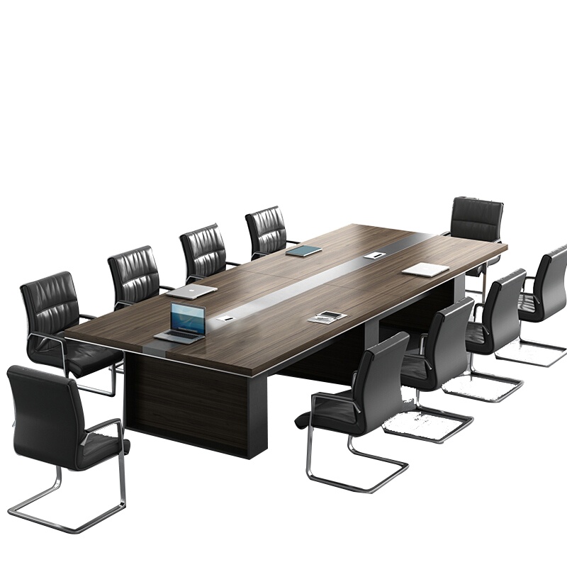 全简条形会议桌现代简约办公桌接待洽谈桌