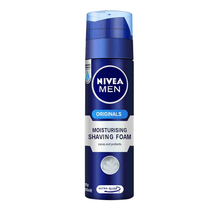 妮维雅男士刮胡泡200ml剃须泡沫刮胡子软化胡须