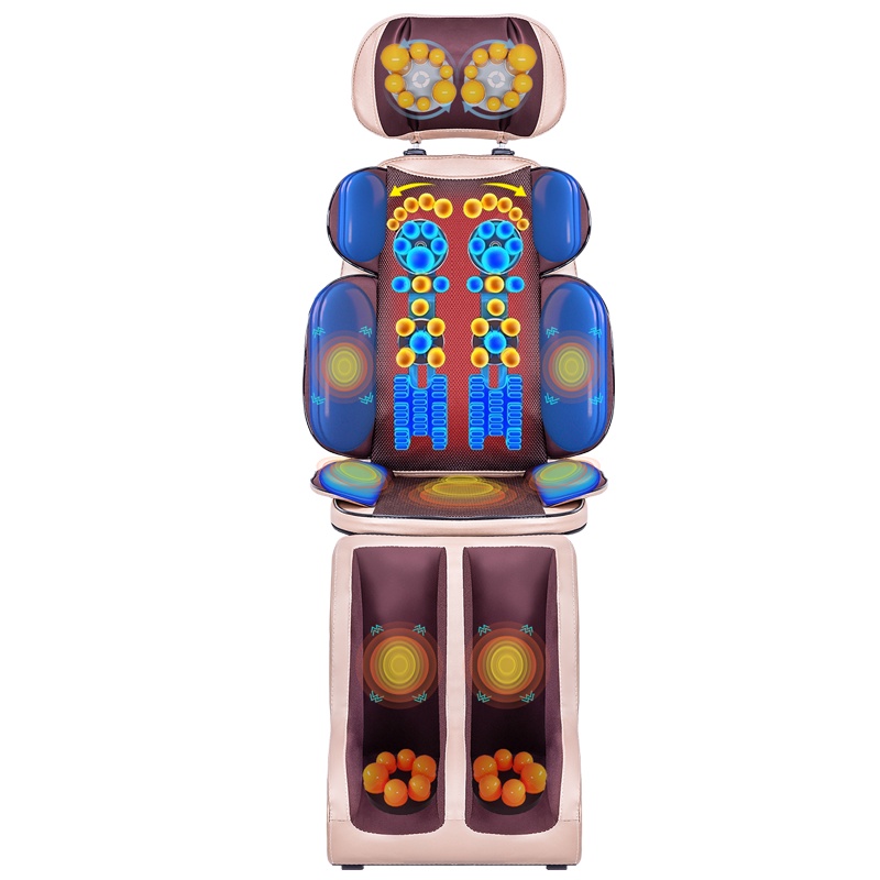 按摩椅垫全身多功能揉捏肩颈按摩器腿部脚底背部按摩靠垫礼品