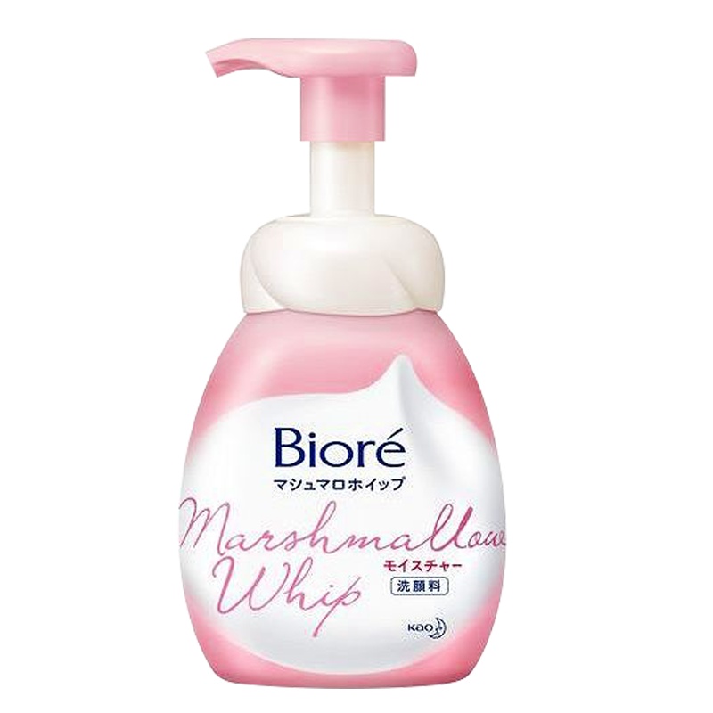 碧柔棉花糖泡沫洗面奶 150ml/瓶 粉色款 洁面乳 洁面泡沫 洁面摩斯 日本原装进口