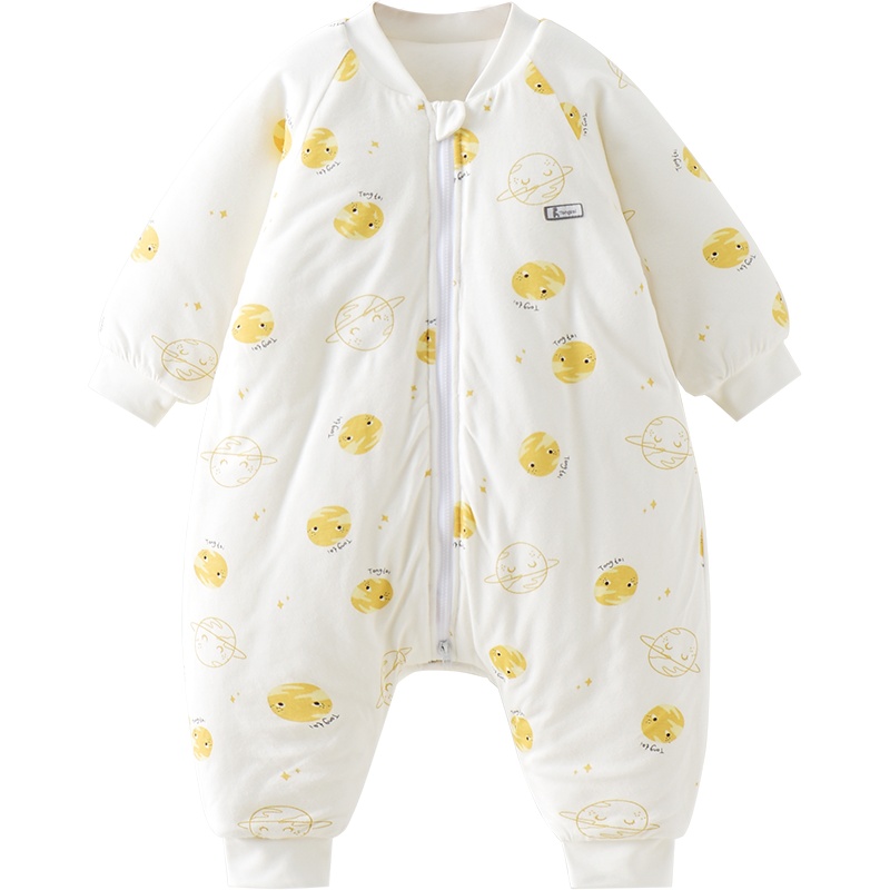 童泰(TONGTAI)2020年秋冬婴幼儿男女宝宝床品用品夹棉分腿对开棉睡袋防踢被孕婴童睡袋