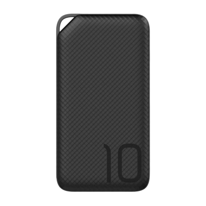 华为荣耀AP08 10000mAh毫安通用移动电源充电宝 挂绳设计手感 Type-C普通双接口便携充电( 标准版黑色)