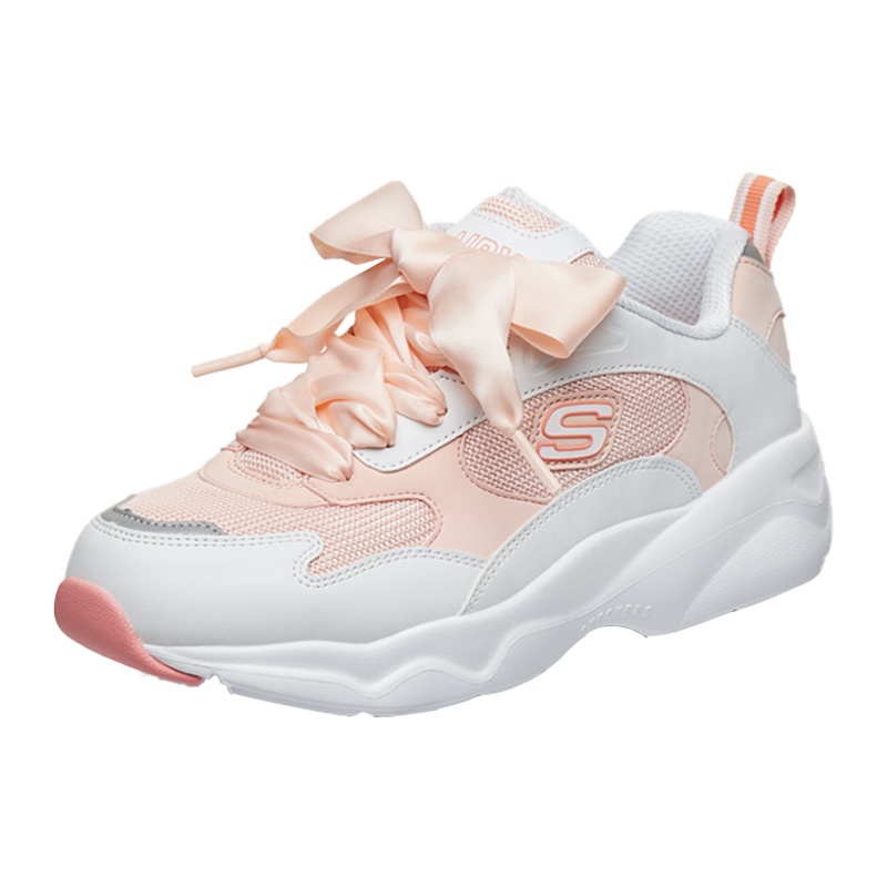 Skechers斯凯奇新品校园复古厚底熊猫鞋老爹鞋女鞋88888359