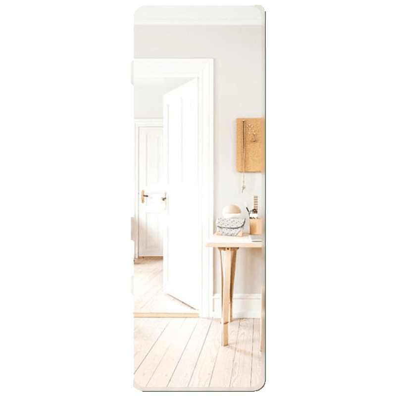 长镜子全身镜贴墙试衣镜宿舍舞蹈壁挂家用落地镜学生安心抵