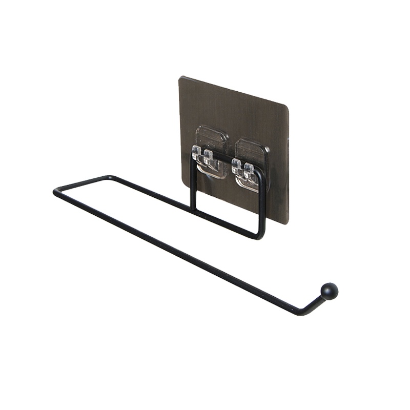 禧天龙厨房纸巾架免打孔卷纸架置物架纸巾保鲜膜挂架