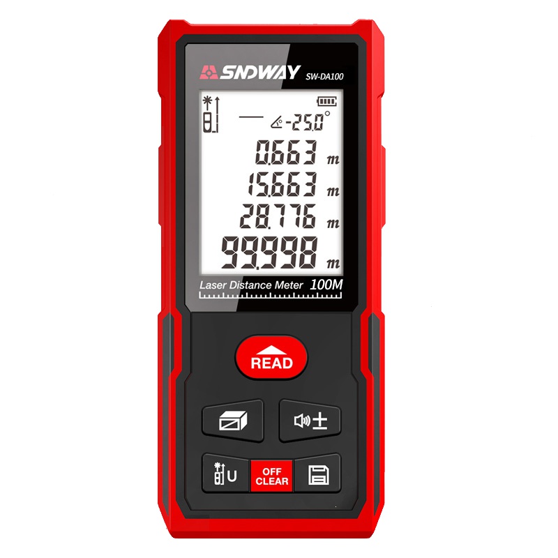 深达威激光测距仪高精度红外线手持测量仪器工具量房仪激光尺