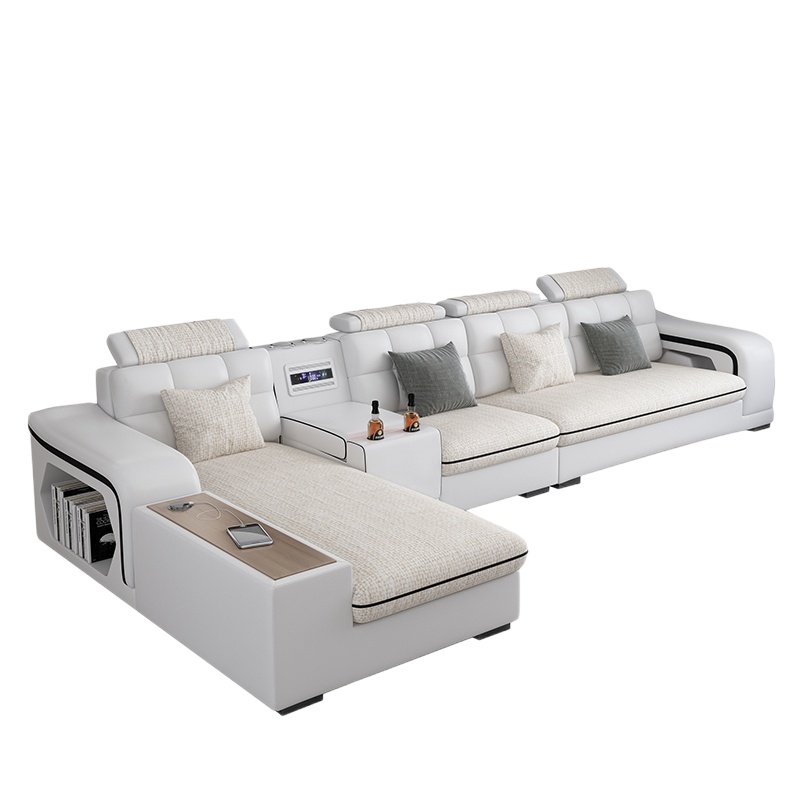 佐特家具 沙发布艺沙发 北欧现代简约客厅整装大小户型多功能可拆洗布艺沙发组合套装