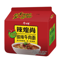 今麦郎辣煌尚方便面5连包麻辣牛肉口味方便面泡面方便速食