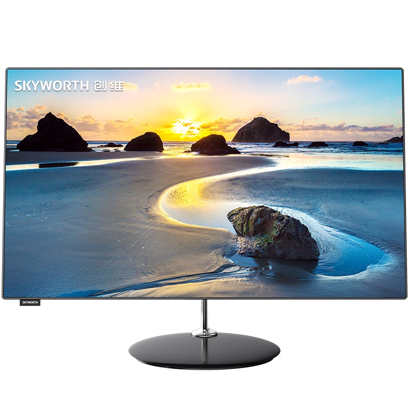 创维(Skyworth)23.8英寸 四边微边框 滤蓝光不闪屏 家用办公硬屏液晶高清电脑显示器 HDMI接口