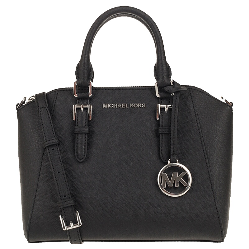 Michael Kors奢侈品奥莱款女包手提包单肩斜跨包35S8SC6M2L BLACK