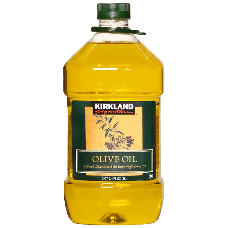 [实惠大桶]科克兰(KIRKLAND)西班牙纯橄榄油 3L/瓶 进口食用油 柯克兰 柯可蓝 美国进口
