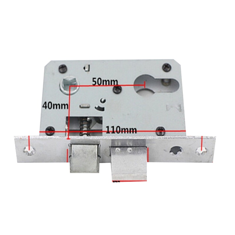 室内门房门木门配件小50大5058锁体锁芯锁舌卧室门钢木门锁体大58重锁体170长35-5