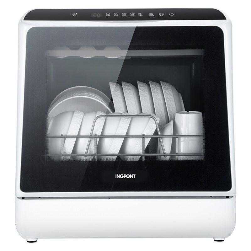 英邦洗碗机全自动家用免安装台式两用迷你小型消毒烘干刷小米碗机