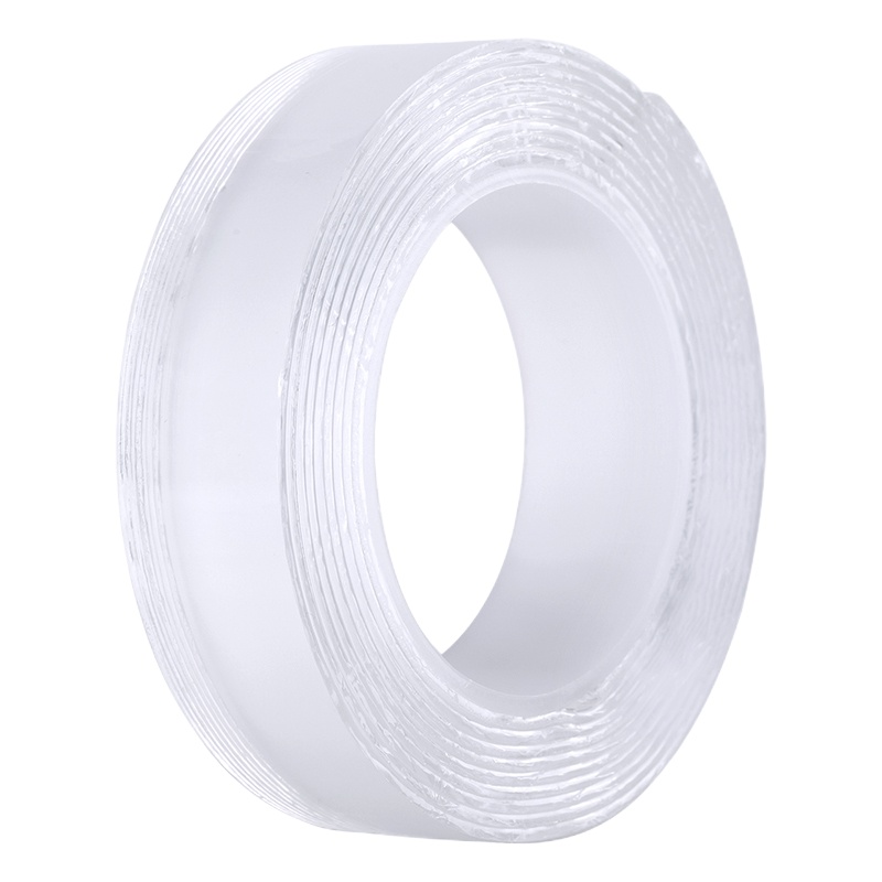 得力(deli)双面透明胶带33603 3cm*3m*2mm 单卷装