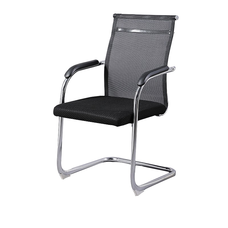 质凡职员开会椅弓架电脑椅家用网布办公椅子会议椅弓形脚