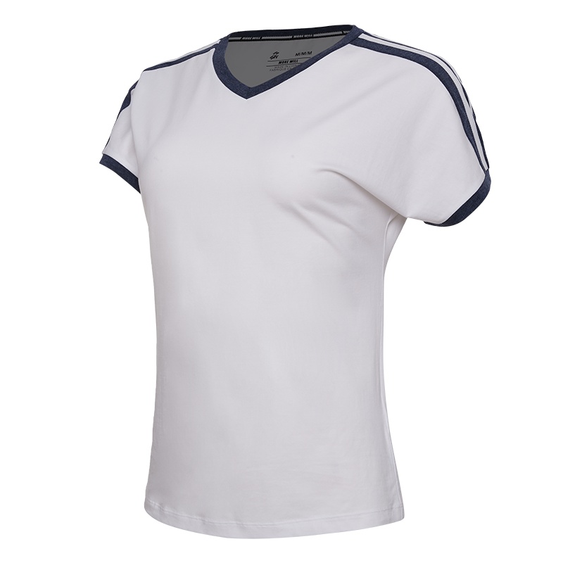 范斯蒂克 健身衣女短袖户外跑步透气t恤健身房瑜伽训练服运动上衣