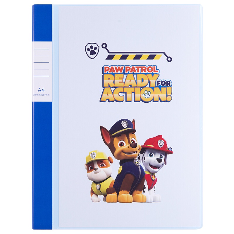 得力（deli）汪汪队立大功文件册 A4资料册活页文件夹插页多页多层档案夹