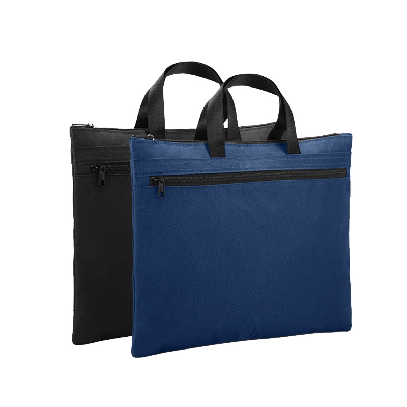 三木(SUNWOOD)文件袋C4631帆布包a4手提袋资料档案韩国小清新韩版收纳袋商务拉链多层办公用品补习包学生用公文包