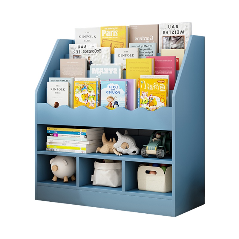 铭威盾书架落地简易书报架置物架家用儿童房收纳架简约小学生书柜绘本架