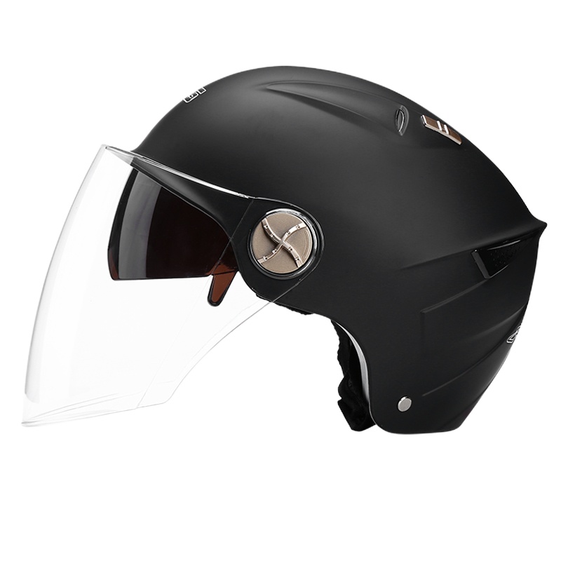 企购优品DFG电瓶电动车头盔头灰男女士可爱夏季轻便防晒哈雷四季安全帽